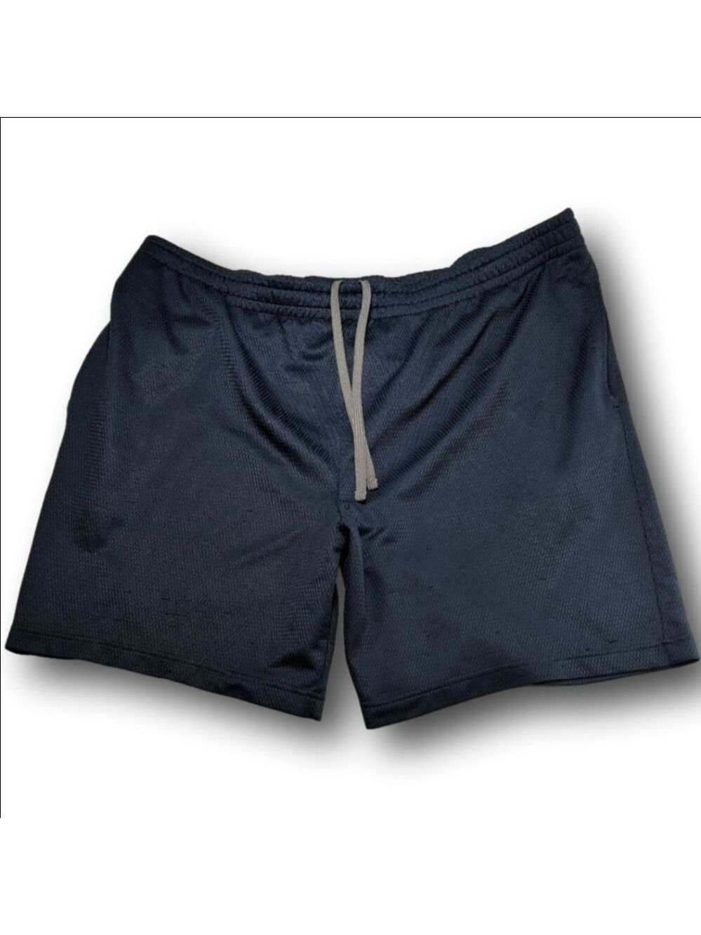 Men's Athletic Works Navy Blue Mesh Athletic Shorts XXL